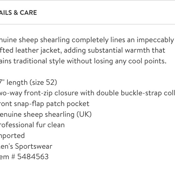 Burberry Leather Shearling Aviator Jacket - Picture 8 of 8